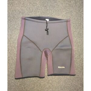 Realon Sport Stretch Wetsuit Shorts Size XXL Youth Water Sports Gray Bottoms